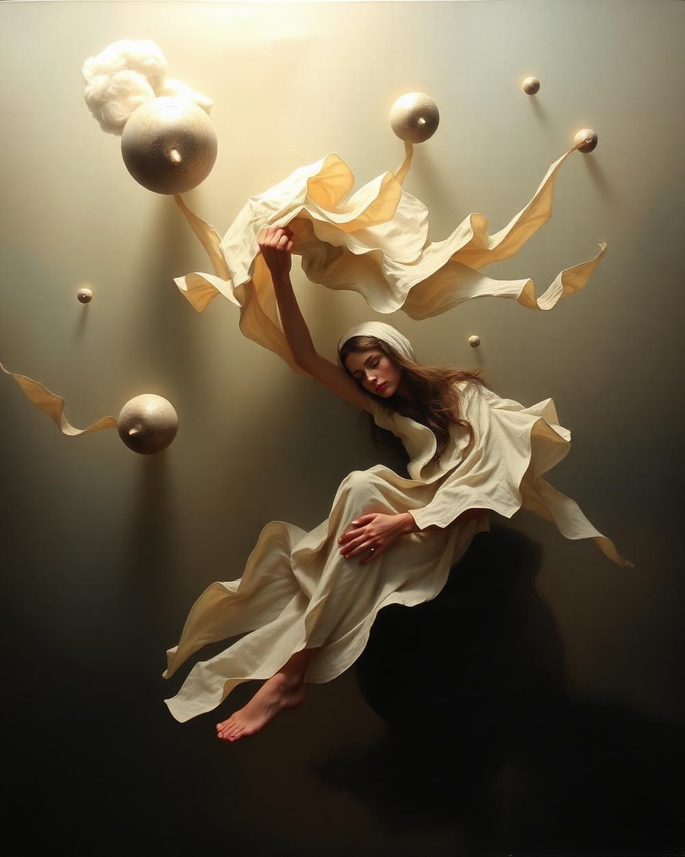 Drifting artwork — surreal study